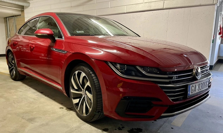 Volkswagen Arteon cena 112500 przebieg: 75000, rok produkcji 2017 z Gdynia małe 232